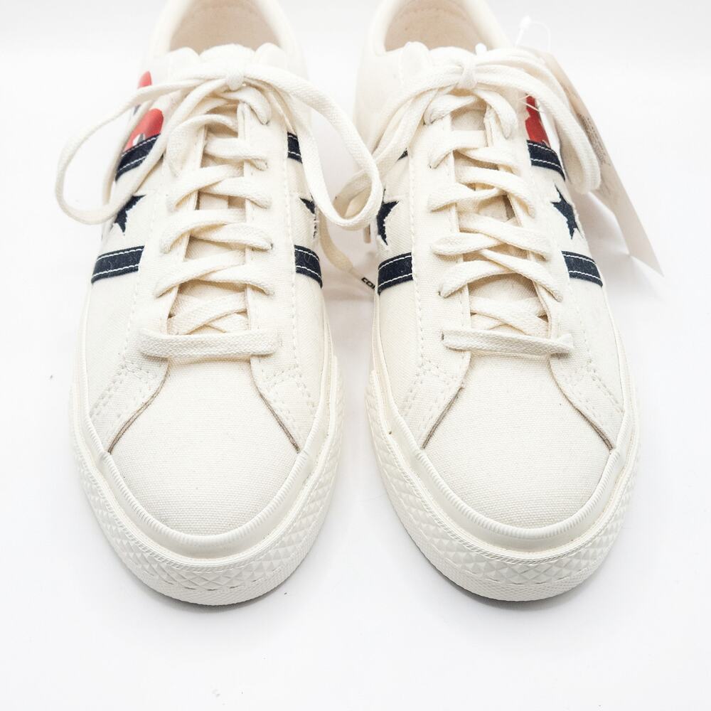 Comme des Garcons PLAY x Converse Sneakers Size 8.5 Low Top Streetwear - Picture 6 of 9